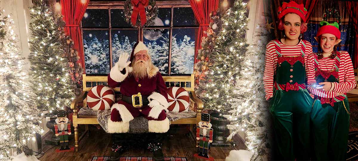 Look! Santa! Look! Santa!